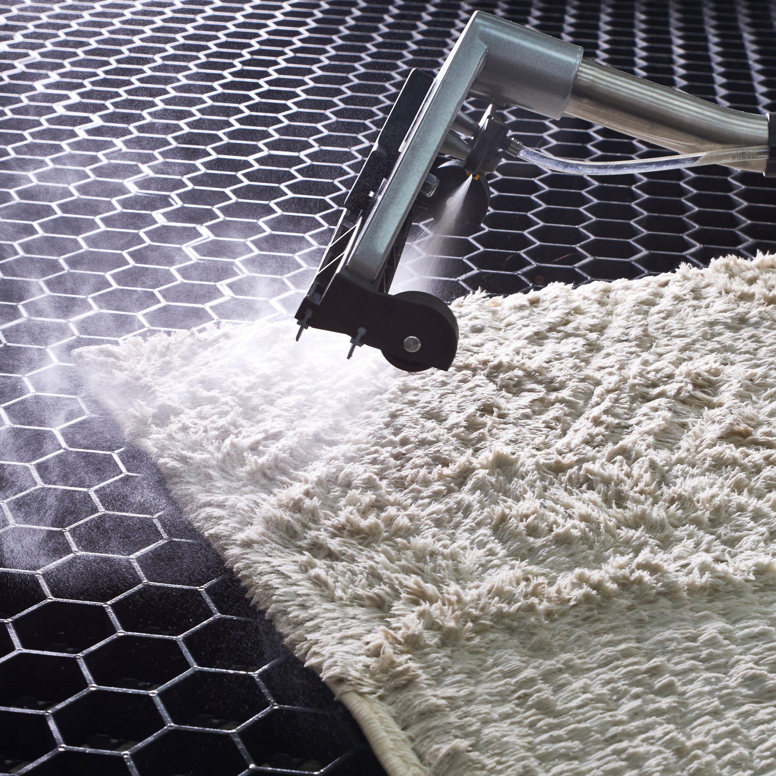 Cleaning through Hot Water Spray Extraction