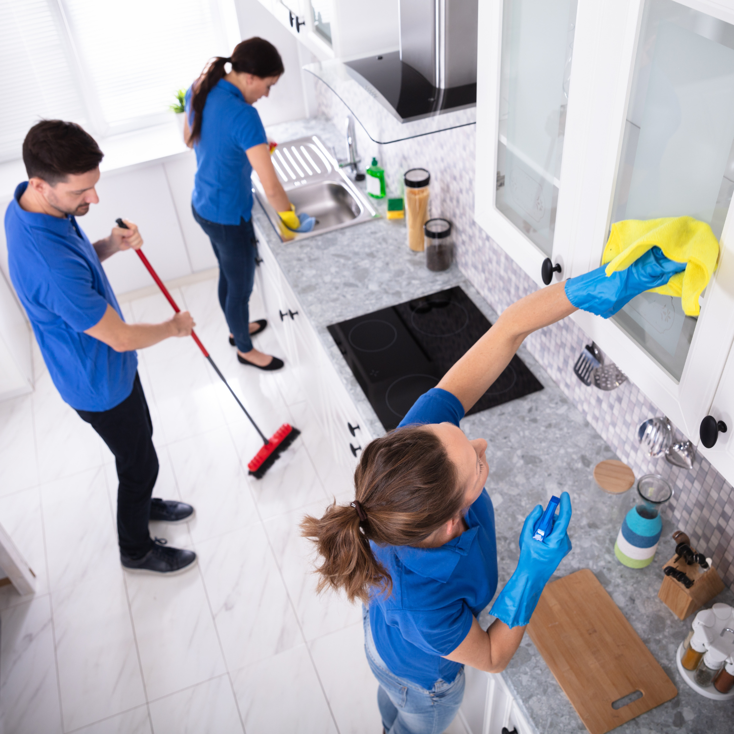 deep kitchen cleaning